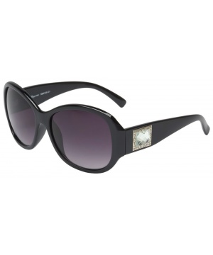 Стилни дамски слънчеви очила от Burgmeister в черен цвят