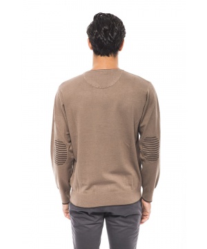 Пуловер в кафяв цвят от Trussardi