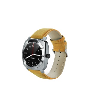 Дигитален смарт часовник в цвят камел от Eclock