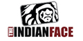 Бял детски суетшърт The Indian Face с цветен индиански мотив