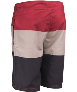 Къс спортен панталон от Alpine Pro в черно с цветен контраст
