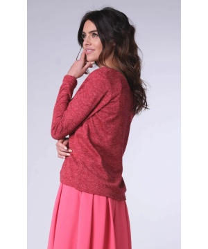 Пуловер червен цвят от Creens