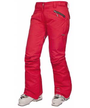 Дамски панталон за ски TP75 в огнено червено от Trespass