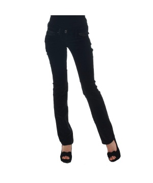 Елегантен дамски панталон в черен цвят от Freesoul