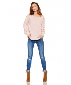 Пуловер в розов цвят от Lemoniade