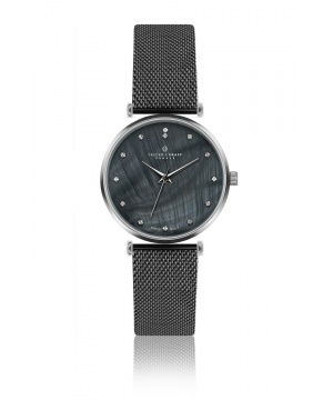 Дамски часовник Frederic Graff в сребристо и черно