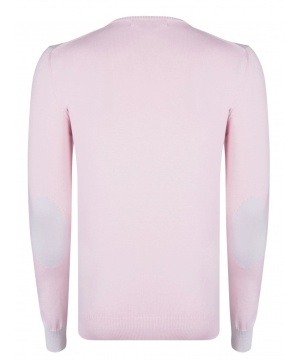 Пуловер в розов цвят и светло синьо от Felix Hardy