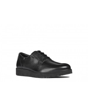 Мъжки обувки с връзки от GEOX в черен цвят