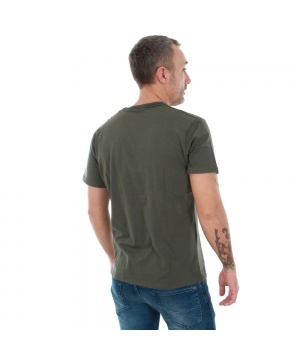 Тениска с принт от Pepe Jeans в зелен нюанс