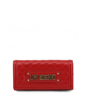 Чанта клъч от Love Moschino в червен цвят