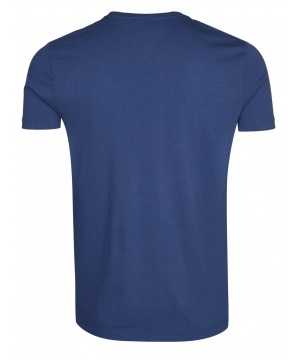 Синя мъжка тениска от Tommy Hilfiger с лого принт