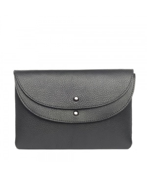 Клъч чанта в черен цвят от Lucca Baldi