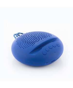 Безжичен високоговорител с държач за устройства от InnovaGoods в син цвят