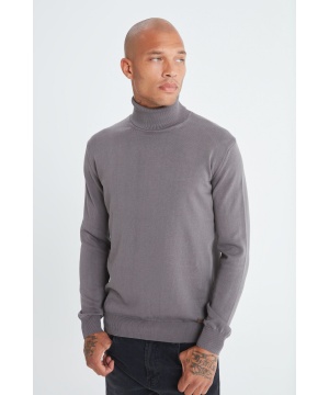 Пуловер от Auden Cavill в сив цвят