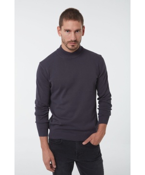Пуловер от Auden Cavill в цвят антрацит