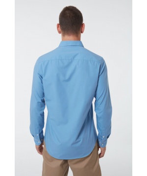 Памучна риза в син цвят от Auden Cavill