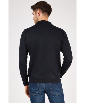 Пуловер в тъмносин цвят от Romano Botta