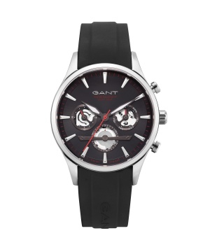 Елегантен мъжки часовник Gant в сребристо и черно
