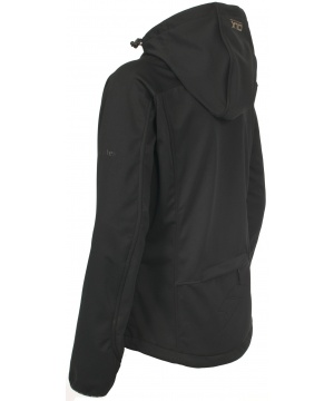 Дамско софтшел яке в черен цвят от Trespass