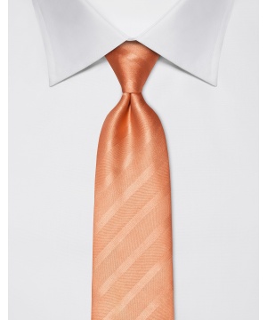 Вратовръзка в цвят кайсия