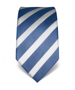 Вратовръзка в синьо и бяло