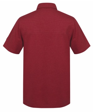 Мъжка тениска в червен нюанс