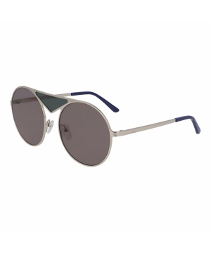 Дамски слънчеви очила в златисто и синьо KL310S 709 57