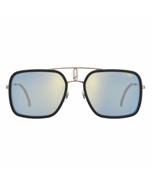 Мъжки слънчеви очила в черно и розово-златисто 1027/S 26S 59