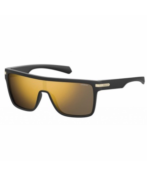 Мъжки слънчеви очила в матово черен и златист нюанс PLD 2064/S I46
