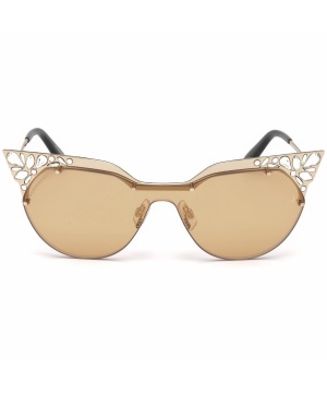 Дамски слънчеви очила в розово-златисто и черно DQ0292 33Z 0