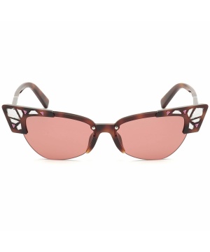 Дамски слънчеви очила в цвят хавана DQ0341 52S 56
