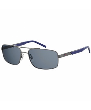 Мъжки слънчеви очила в тъмен метален нюанс и синьо 1674/S R81 59
