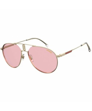 Унисекс слънчеви очила в златист и кристален цвят 1025/S EYR 59