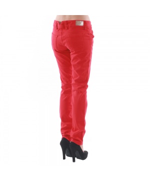 Дълъг дамски панталон в червен цвят от Fornarina