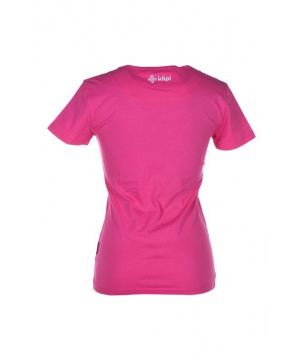 Памучна тениска в розов цвят с принт от Kilpi