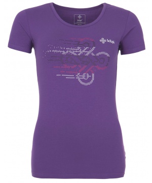 Памучна дамска тениска във виолетов цвят от Kilpi