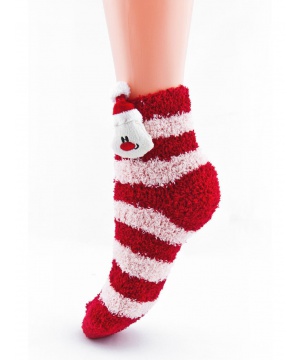 Чорапи 2 чифта от Family Pyjamas в червено с Дядо Коледа