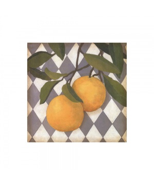 Декоративно пано от Art-Tropz с принт - портокали