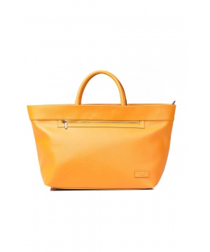 Дамска чанта в оранжев нюанс от Trussardi