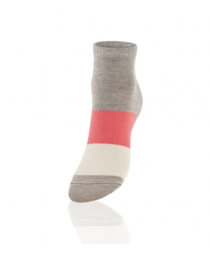Къси дамски чорапи в бежов цвят, розово и екрю от Envie
