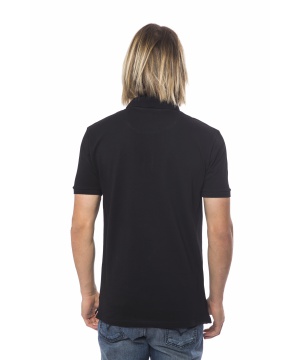 Поло тениска в черен цвят от Trussardi