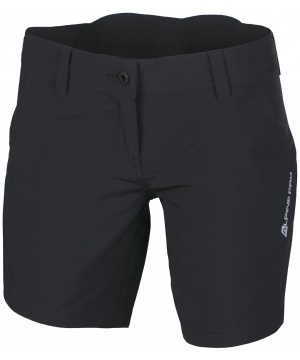 Къс дамски панталон в черен цвят от Alpine Pro