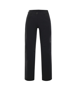 Дамски софтшел панталон от Alpine Pro в черен цвят