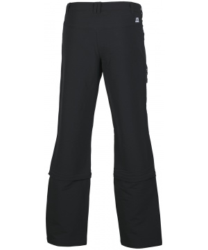 Дамски софтшел панталон в черен цвят от  Alpine Pro с ципове