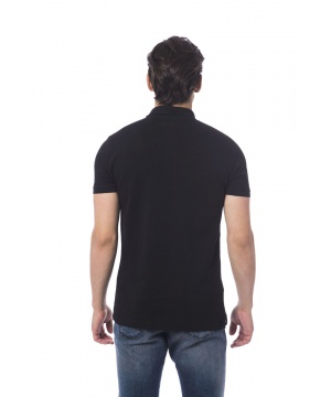 Стилна поло тениска от Trussardi в черен цвят