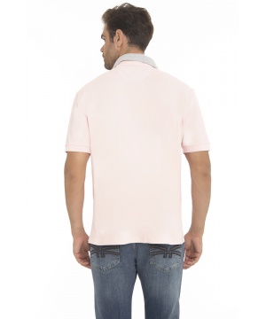 Поло тениска от CULTURE в розов цвят