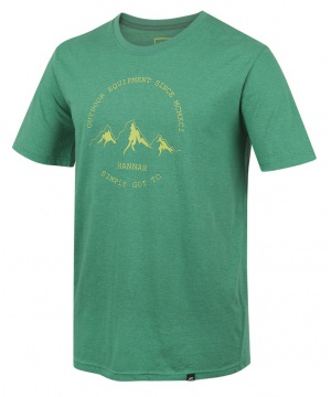 Тениска в зелен цвят с принт от Hannah