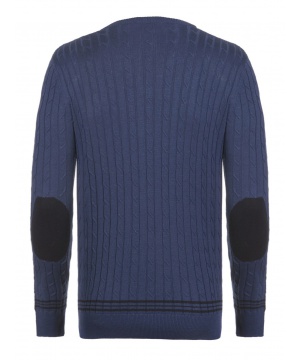 Пуловер от Paul Parker в син цвят