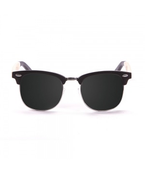 Бамбукови слънчеви очила от Paloalto в матово черно и светъл нюанс