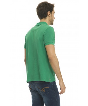 Поло тениска в зелен цвят от Galvanni